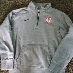 Nike quarter zip crew neck Olympic team